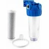 BITUXX Wasserfilter Vorfilter Schmutzfilter Pumpen Hauswasserwerke 4000L/h (Vorfilter 1" + AS Filter)