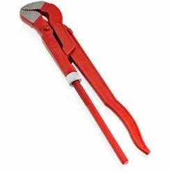 BITUXX 1 Zoll S-Maul Rohrzange Wasserpumpenzange Zange Eckrohrzange Verstellbar (1 ")