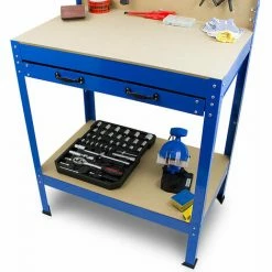 BITUXX Werkbank Werktisch Arbeitstisch Arbeitsplatte Lochwand Schublade Werkstatt 80 X 50 X 140 Cm -BITUXX Geschäft 23735103 4