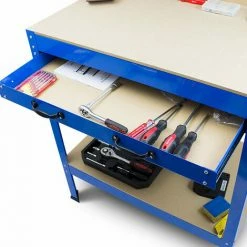 BITUXX Werkbank Werktisch Arbeitstisch Arbeitsplatte Lochwand Schublade Werkstatt 80 X 50 X 140 Cm -BITUXX Geschäft 23735103 5