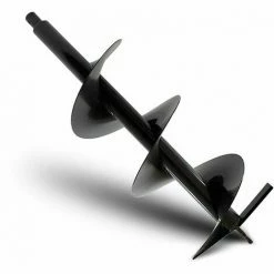 BITUXX 250mm Bohrer - Ersatzbohrer Für Erdbohrer Pfahlbohrer Erdlochbohrer Erdbohrgerät