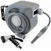 BITUXX 10m Wand Schlauchtrommel Schlauchaufroller Wasserschlauchaufroller Schlauchbox Automatik (10 M + Multi Schlauchpistole)