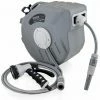 BITUXX 20m Wand Schlauchtrommel Schlauchaufroller Wasserschlauchaufroller Schlauchbox Automatik (20 M + Multi Schlauchpistole)
