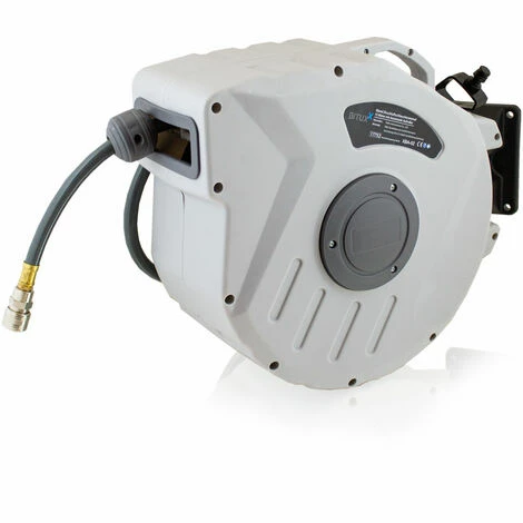 BITUXX 15m Druckluft Schlauchtrommel automatik Druckluft Schlauchaufroller 1/4" Zoll Anschluss Automatik Schlauchaufroller für Wandmontage (15m / 15 Meter) BITUXX 15m Druckluft Schlauchtrommel Automatik Druckluft Schlauchaufroller 1/4" Zoll Anschluss Automatik Schlauchaufroller Für Wandmontage (15m / 15 Meter) -BITUXX Geschäft 25542404 2