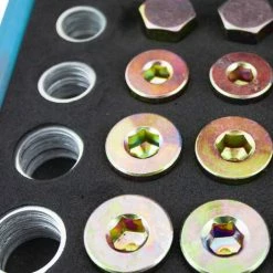 BITUXX 114 Teiliges Ölablassschraubenset Reparatur KFZ Öl Ölwechsel Ablassschrauben Gewindeschneider Ölwannen Dichtringe PKW M13 M15 M17 M20 M22 4 BITUXX 114 Teiliges Ölablassschraubenset Reparatur KFZ Öl Ölwechsel Ablassschrauben Gewindeschneider Ölwannen Dichtringe PKW M13 M15 M17 M20 M22 -BITUXX Geschäft 26505651 5