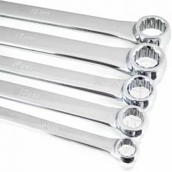 BITUXX 5 Tlg Doppel Ringschlüssel Schraubenschlüssel Aussen Torx Gerade Extra Lang Set 8-19 Mm Länge: 233-410 Mm 3 BITUXX 5 Tlg Doppel Ringschlüssel Schraubenschlüssel Aussen Torx Gerade Extra Lang Set 8-19 Mm Länge: 233-410 Mm -BITUXX Geschäft 26554675 4