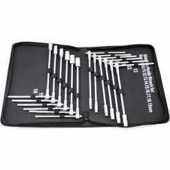 BITUXX 12 Tlg Innen Sechskant Steckschlüssel Werkzeug Set Stecknuss Satz Mit Tragekoffer T-Griff Nuss (8-19mm) 3 BITUXX 12 Tlg Innen Sechskant Steckschlüssel Werkzeug Set Stecknuss Satz Mit Tragekoffer T-Griff Nuss (8-19mm) -BITUXX Geschäft 28376507 4