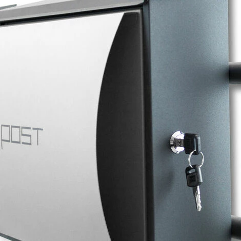 BITUXX Design Doppelstandbriefkasten Briefkastenanlage Seitenschloss und Zeitungsfach Dunkelgrau / Hellgrau BITUXX Design Doppelstandbriefkasten Briefkastenanlage Seitenschloss Und Zeitungsfach Dunkelgrau / Hellgrau -BITUXX Geschäft 29356350 5