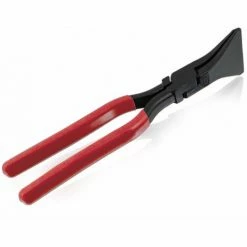 BITUXX 0° Falzzange Abfalzen Werkzeug Biegezange Blechzange Karosseriezange Abkantzange Rot