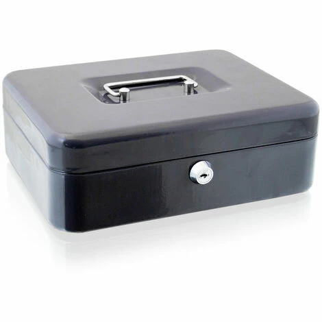 BITUXX Geldkassette 25 cm groß abschließbar Münz Geld Zählbrett Kasse Safe dunkelgrau 250mm (mit Münzeinlage) BITUXX Geldkassette 25 Cm Groß Abschließbar Münz Geld Zählbrett Kasse Safe Dunkelgrau 250mm (mit Münzeinlage) -BITUXX Geschäft 29826187 5