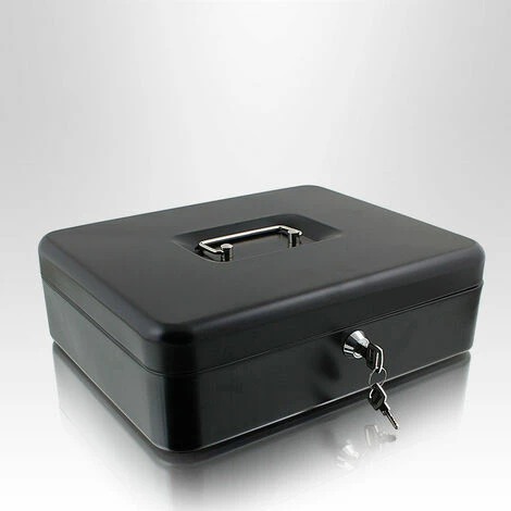 BITUXX Geldkassette 30 cm groß flach abschließbar Münz Geld Zählbrett Kasse schwarz 300mm (mit Zählbrett) BITUXX Geldkassette 30 Cm Groß Flach Abschließbar Münz Geld Zählbrett Kasse Schwarz 300mm (mit Zählbrett) -BITUXX Geschäft 29826750 4