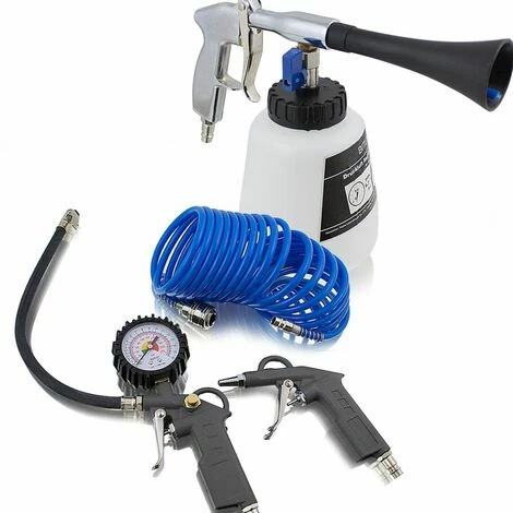 BITUXX Druckluft Reinigungspistole Auto Kfz Luftdruck Reinigungspistole Waschpistole 1000ml und 3 tlg teiliges Druckluft Zubehör Set für Kompressor Schlauch Reifendruck Ausblaspistole BITUXX Druckluft Reinigungspistole Auto Kfz Luftdruck Reinigungspistole Waschpistole 1000ml Und 3 Tlg Teiliges Druckluft Zubehör Set Für Kompressor Schlauch Reifendruck Ausblaspistole -BITUXX Geschäft 30097234 1
