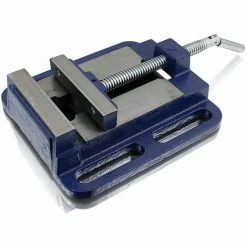 BITUXX Universal Maschinenschraubstock 100mm Schraubstock Säulen Tisch Stand Bohrmaschine