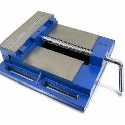 BITUXX Universal Maschinenschraubstock 200mm Schraubstock Säulen Tisch Stand Bohrmaschine