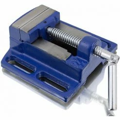 BITUXX Universal Maschinenschraubstock 65mm Schraubstock Säulen Tisch Stand Bohrmaschine