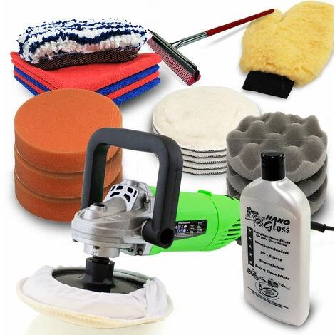 BITUXX Sparset Poliermaschine 950 Watt Schleifmaschine Autopolierer Poliergerät Autopflege KFZ Pflege Autolackaufbereitung 1 BITUXX Sparset Poliermaschine 950 Watt Schleifmaschine Autopolierer Poliergerät Autopflege KFZ Pflege Autolackaufbereitung