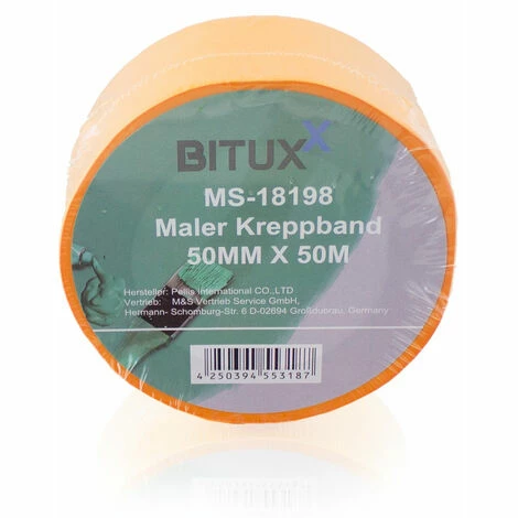 BITUXX 50M Profi Maler Kreppband Goldband Abdeckband Klebeband 50 mm BITUXX 50M Profi Maler Kreppband Goldband Abdeckband Klebeband 50 Mm -BITUXX Geschäft 36971723 1