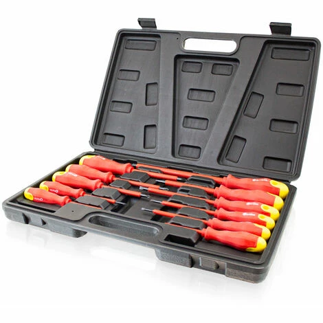 Bituxx 11 tlg. Schraubendreher Set isoliert Kreuz Schlitz Schraubenzieher Magnetisch CrV Stahl Bituxx 11 Tlg. Schraubendreher Set Isoliert Kreuz Schlitz Schraubenzieher Magnetisch CrV Stahl -BITUXX Geschäft 40450988 1