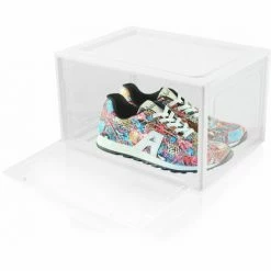 BITUXX Weiße Schuhbox Stapelbar Aufbewahrungsbox Kunststoffbox Schuhkasten Schuhkarton Schuhorganizer Bis Gr.47 -BITUXX Geschäft 41300678 4