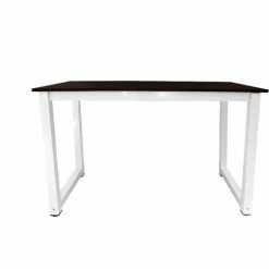 Bituxx Schreibtisch Computertisch Bürotisch Officetisch PC Tisch Desk Table 120x60cm (Weiss/Wallnuss Schwarz) -BITUXX Geschäft 42826917 3