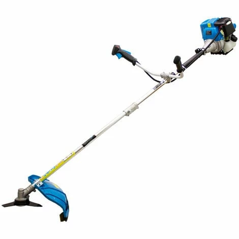BITUXX 2in1 Benzin Motorsensen Set Trimmer Freischneider Mit Fadenkopf 2-Zahnblatt Und Doppelschultergurt - Laufruhiger 4-Taktmotor - 31ccm 2 BITUXX 2in1 Benzin Motorsensen Set Trimmer Freischneider Mit Fadenkopf 2-Zahnblatt Und Doppelschultergurt - Laufruhiger 4-Taktmotor - 31ccm – Bild 2