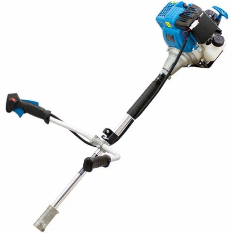 BITUXX 2in1 Benzin Motorsensen Set Trimmer Freischneider Mit Fadenkopf 2-Zahnblatt Und Doppelschultergurt - Laufruhiger 4-Taktmotor - 31ccm 3 BITUXX 2in1 Benzin Motorsensen Set Trimmer Freischneider Mit Fadenkopf 2-Zahnblatt Und Doppelschultergurt - Laufruhiger 4-Taktmotor - 31ccm – Bild 3