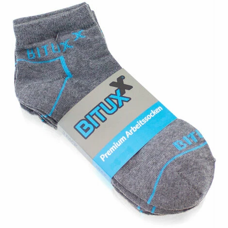 BITUXX 12 Paar Sneakers Freizeit & Arbeitssocken Grau 43-46 BITUXX 12 Paar Sneakers Freizeit & Arbeitssocken Grau 43-46 -BITUXX Geschäft 44415488 1