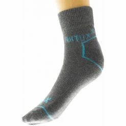 BITUXX 12 Paar Quaters Freizeit & Arbeitssocken Grau 47-50 -BITUXX Geschäft 44415490 3