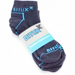 BITUXX 15 Paar Sneakers Freizeit & Arbeitssocken Navyblau 43-46