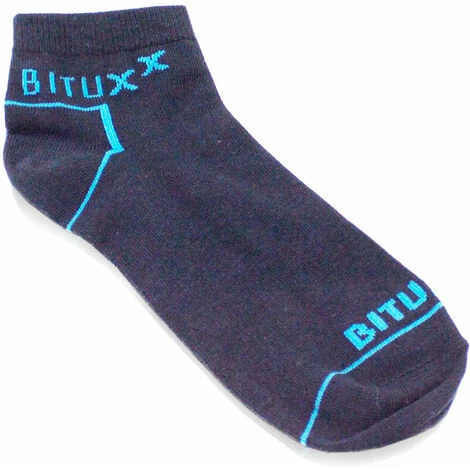 BITUXX 3 Paar Sneakers Freizeit & Arbeitssocken Blau / Navyblau 39-42 â Bild 2