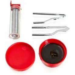 Bituxx 100W Lötkolben Set 6-tlg. Lötset Lötpistole Elektronik Set Inklusive Lötspitzen, Lötfett Und Lötdraht -BITUXX Geschäft 55401505 4