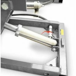 BITUXX 2 Stück Hydraulik Auto PKW KFZ Auffahrrampen Set Mit Wagenheber Hydraulisch Höhenverstellbar Wartungsrampe Hebebühne Rampe Auffahrrampe Auffahrbock Grau -BITUXX Geschäft 55460989 3