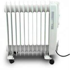 BITUXX 2500W Elektrischer Ölradiator Heizkörper 3 Heizstufen 11 Rippen Weiß 2 BITUXX 2500W Elektrischer Ölradiator Heizkörper 3 Heizstufen 11 Rippen Weiß -BITUXX Geschäft 64128901 3