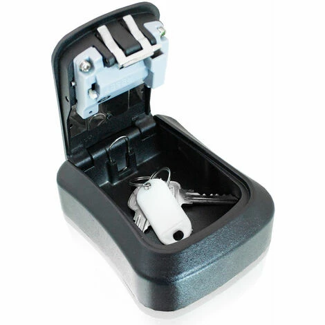 BITUXX Schlüsselsafe Wandschlüsselsafe Schlüsseltresor Keykeeper Keysafe Zahlenschloss Keybox – Bild 3