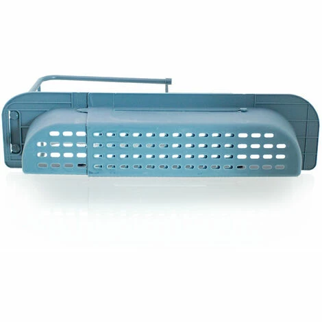 Bituxx Spülbecken Organizer Schwammhalter Halter Caddy Küchenhelfer Spülmittelhalter Spülorganizer Spültuchhalter Abflusskorb (Dunkelgrün) – Bild 3