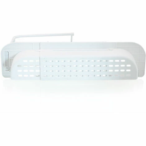 Bituxx Spülbecken Organizer Schwammhalter Halter Caddy Küchenhelfer Spülmittelhalter Spülorganizer Spültuchhalter Abflusskorb (Weiß) – Bild 3