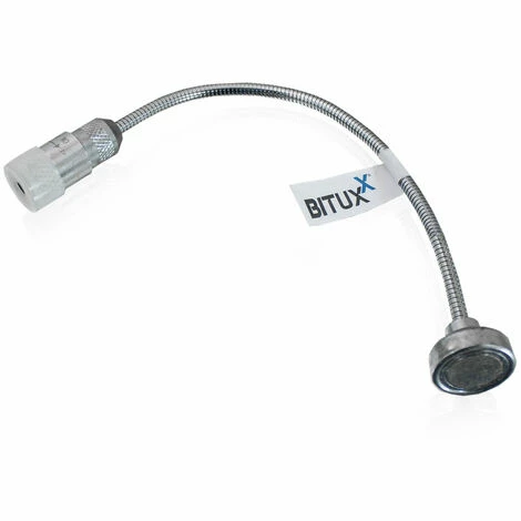 Bituxx LED Arbeitsleuchte Felxible Arbeitslampe Mit Magnetfuß Und Schwanenhals + Magnetschale Magnetteller Metallschale Ø150mm – Bild 3