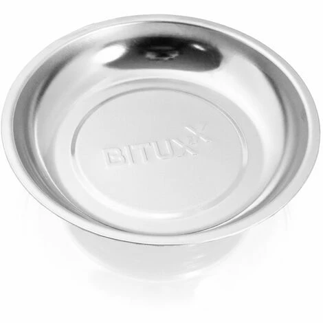 Bituxx LED Arbeitsleuchte Felxible Arbeitslampe Mit Magnetfuß Und Schwanenhals + Magnetschale Magnetteller Metallschale Ø150mm – Bild 5