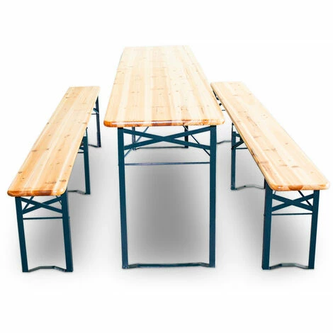 Bituxx Bierzeltgarnitur Biertischgarnitur Bierbankgarnitur Festzeltgarnitur Biergartengarnitur Bierbank Biertisch Klappbar 1x Tisch 2x Bänke 220cm Bituxx Bierzeltgarnitur Biertischgarnitur Bierbankgarnitur Festzeltgarnitur Biergartengarnitur Bierbank Biertisch Klappbar 1x Tisch 2x Bänke 220cm -BITUXX Geschäft 68588938 2